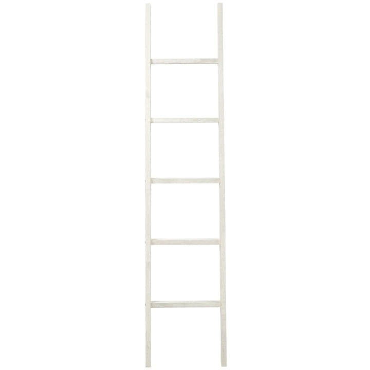 Wood Blanket Ladder Corona Gray