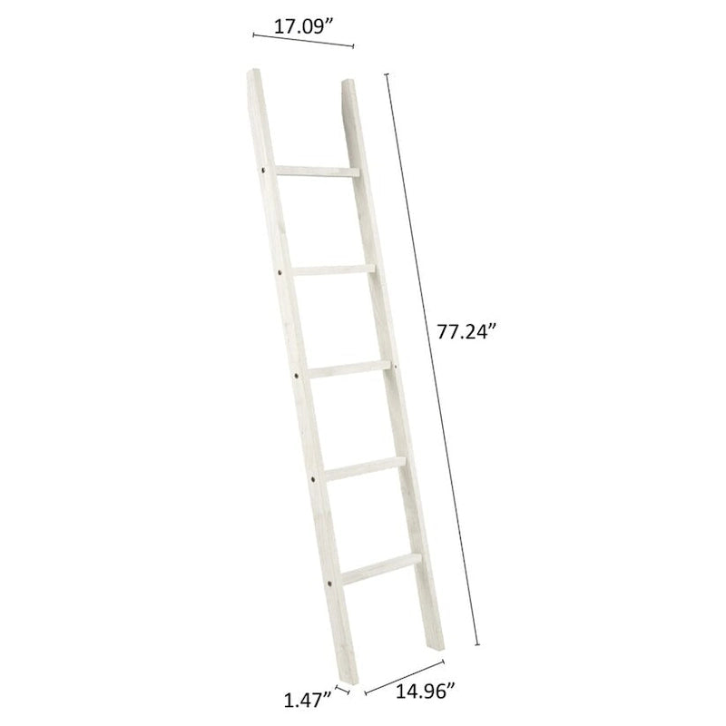 Wood Blanket Ladder Corona Gray