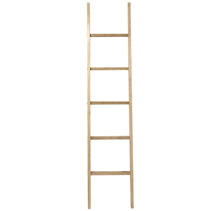 Wood Blanket Ladder Corona Gray