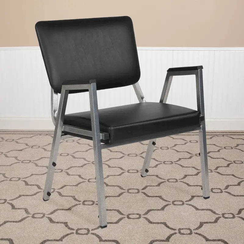 1500 lb. Rated Antimicrobial Bariatric Medical Reception Chair