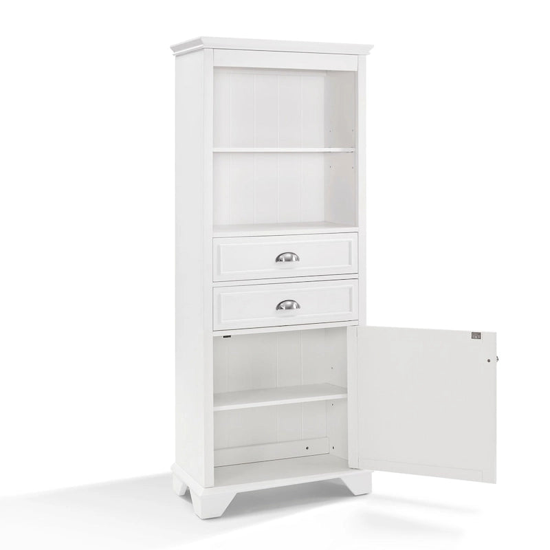 Lydia Tall Cabinet in White