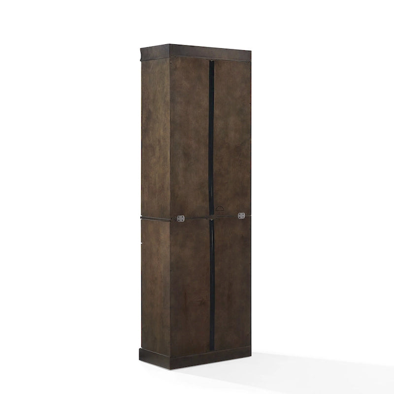 Crosley Stanton Glass Door Kitchen Storage Pantry Cabinet