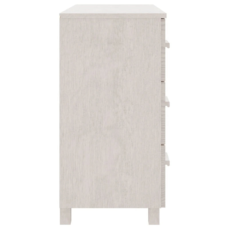 vidaXL Sideboard Buffet Cabinet with Storage for Kitchen HAMAR Solid Pinewood - 35.4x15.7x31.5