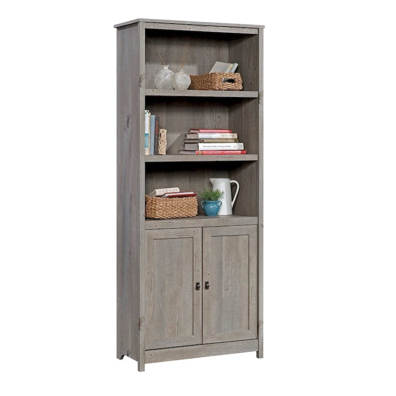 Cottage Road Collection Library With Doors
