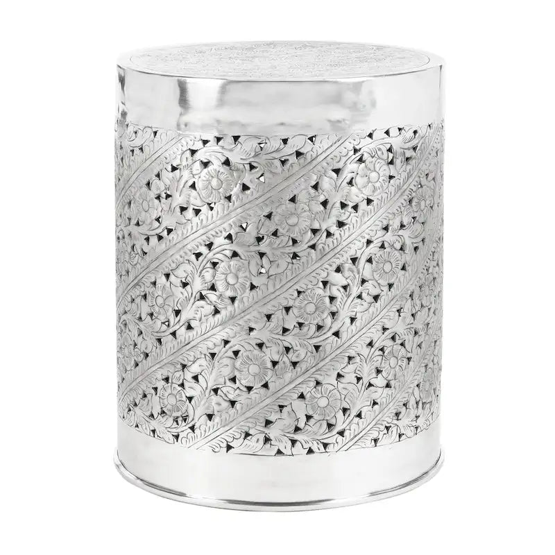SAFAVIEH Dianna End Table - Silver - 15 x 15 x 19 - 15Wx15Dx19H