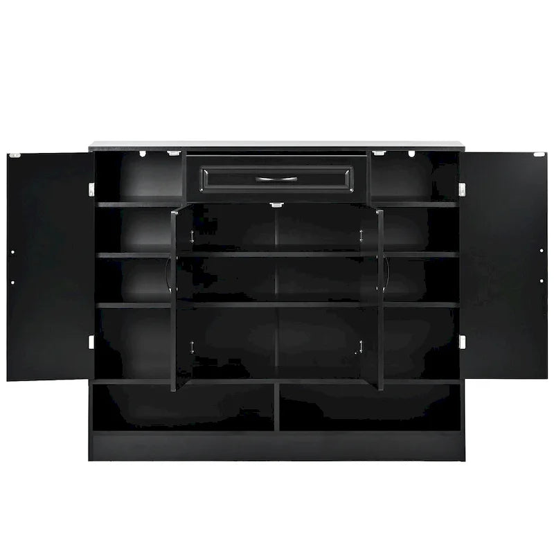 Modern Shoe Cabinet with Adjustable Shelves