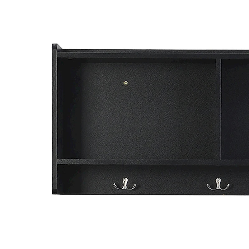 2-Peice Storage Set with Shoe Storage Cabinet and Wall-Mounted Storage Cabinet
