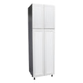 24 x 90 Utility Cabinet-Four Door-Grey - 24 x 90 x 23 3/8