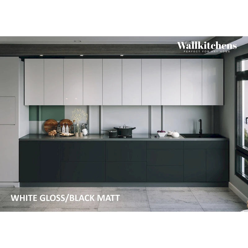 Kitchen Signature Collection Black Color Base Size 13Ft Wide - 153x24