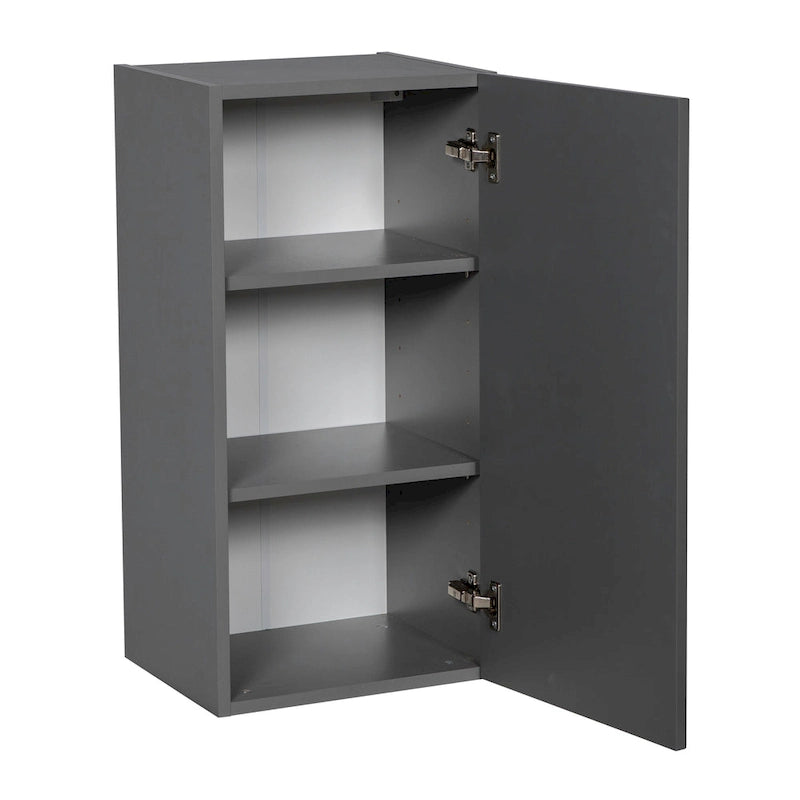 21 x 30 Wall Cabinet-Single Door-Grey - 21 x 30 x 12