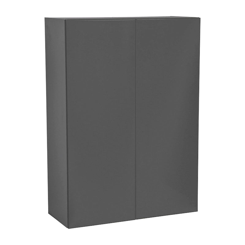 27 x 42 Wall Cabinet-Double Door-Grey - 27 x 42 x 12