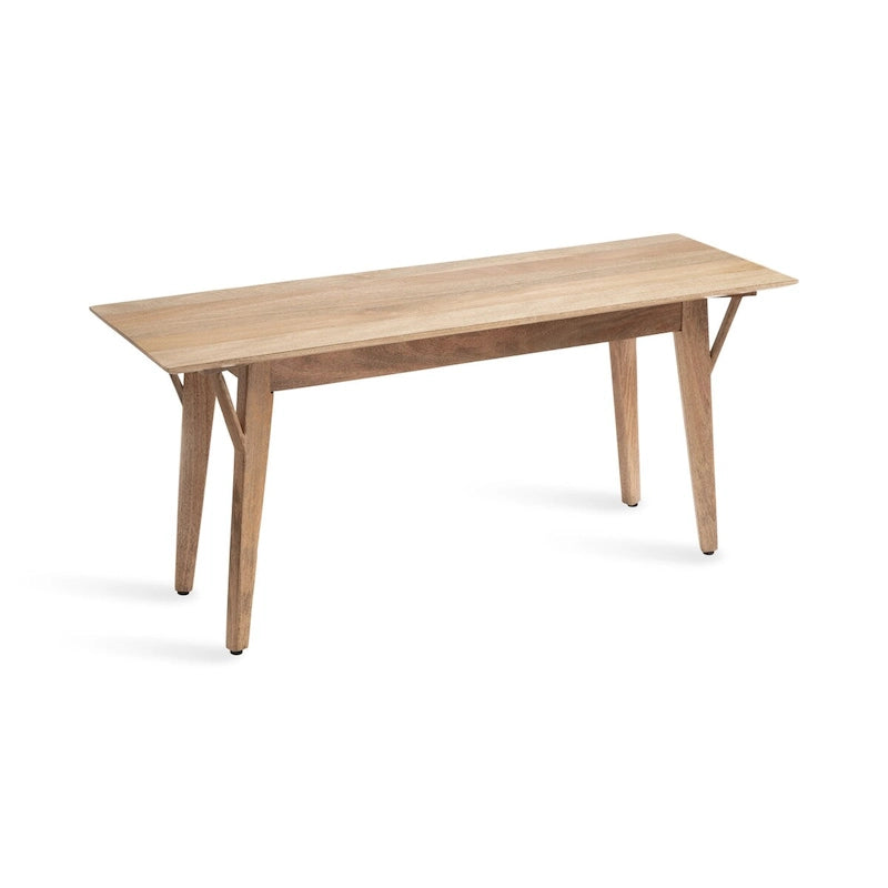 Kate and Laurel McCutcheon Wood Bench