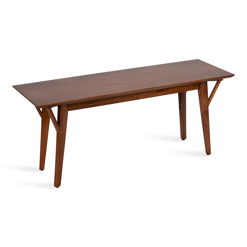 Kate and Laurel McCutcheon Wood Bench