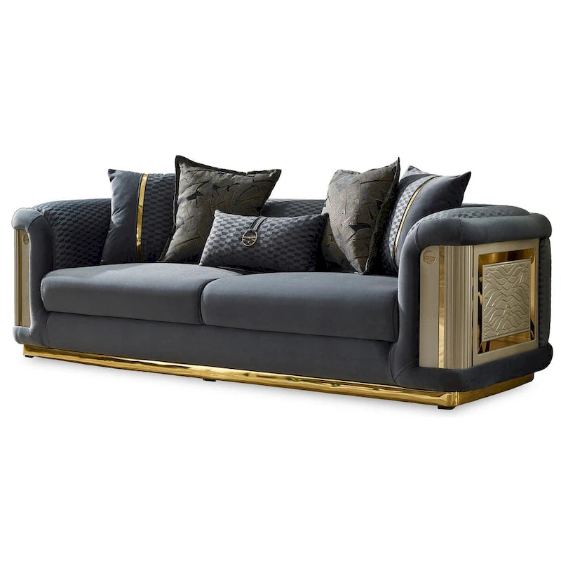 Ellie 2-piece Living room Set Pillow Back