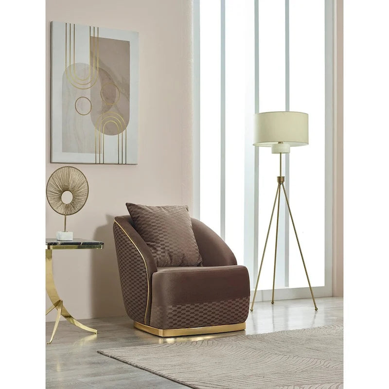 Ellie 2-piece Living room Set Pillow Back