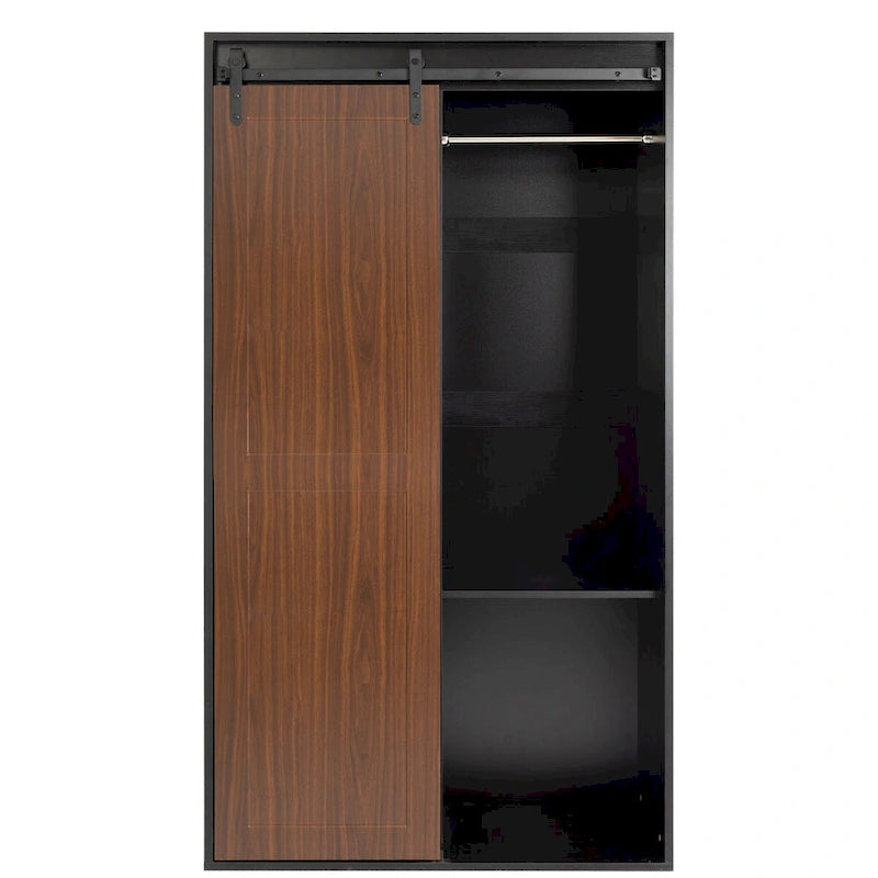 71-inch closets,large closets laundry cabinets,Plastic suction process,farm slide barndoors,save open space,brand hardware