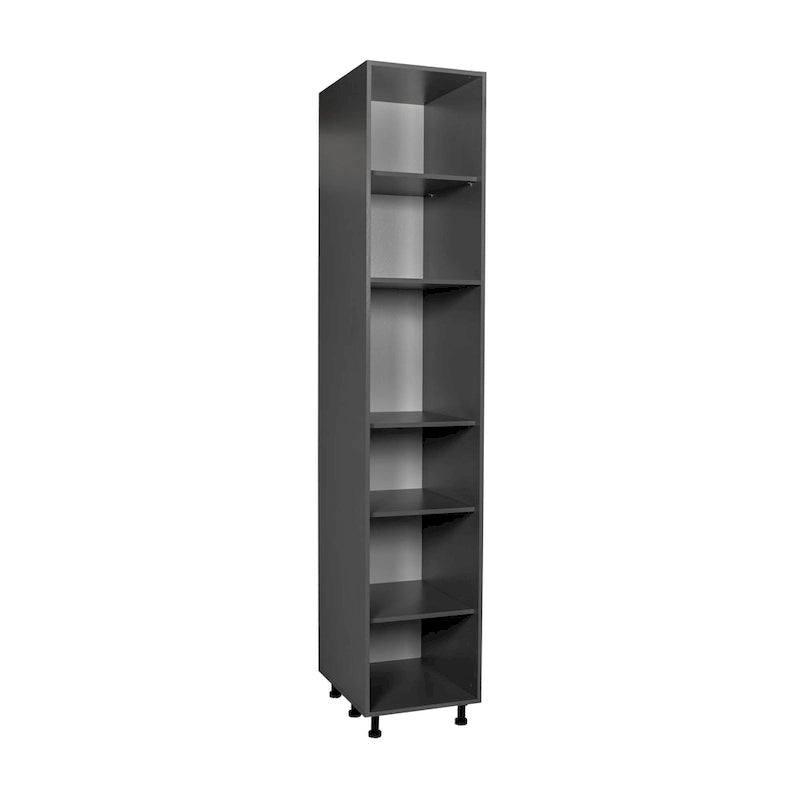 18 x 84 Utility Cabinet-Double Door-Grey - 18 x 84 x 23 3/8