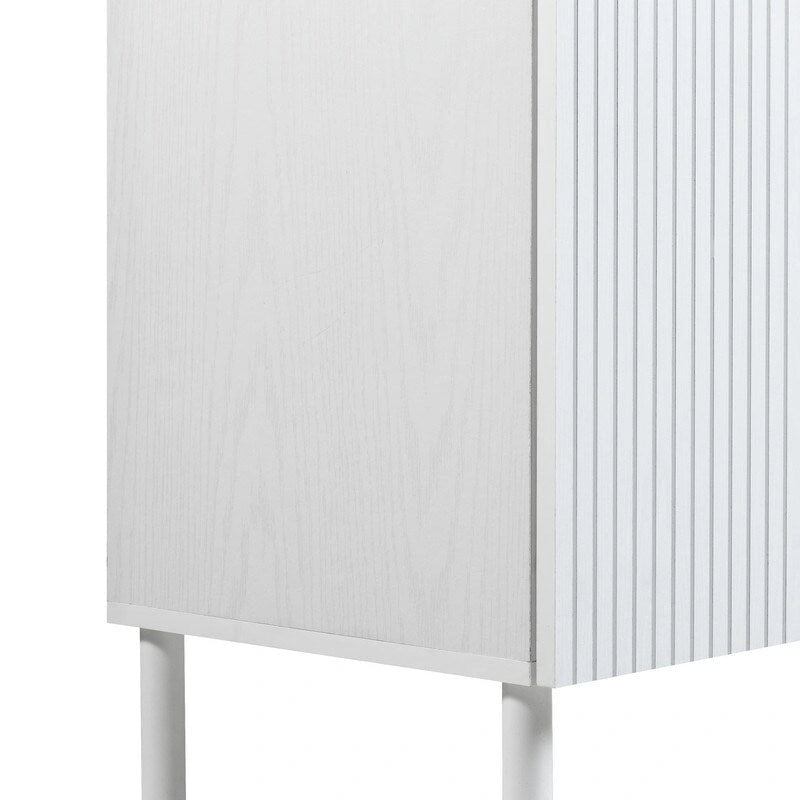 Merk White Cabinet 2 Door