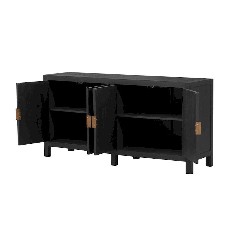 Unique Features of Ash Veneer Cabinet with Radiating Line Pattern Cabinet Doors, Suitable for Living Rooms, Corridors