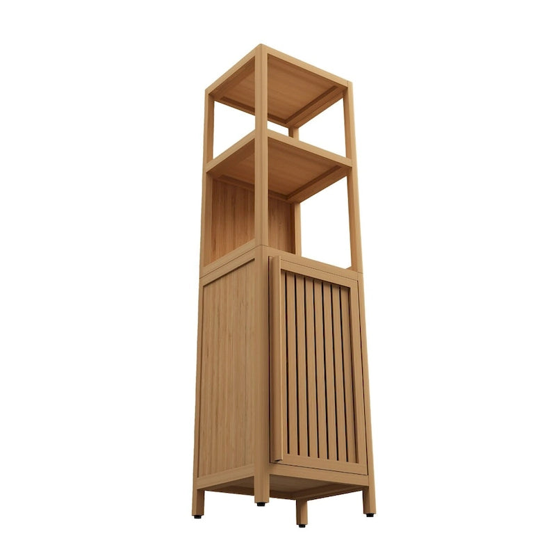 MM bamboo storage cabinet