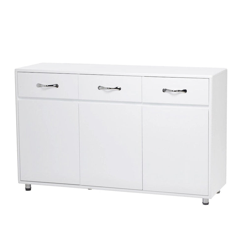 Three Doors White Side Table