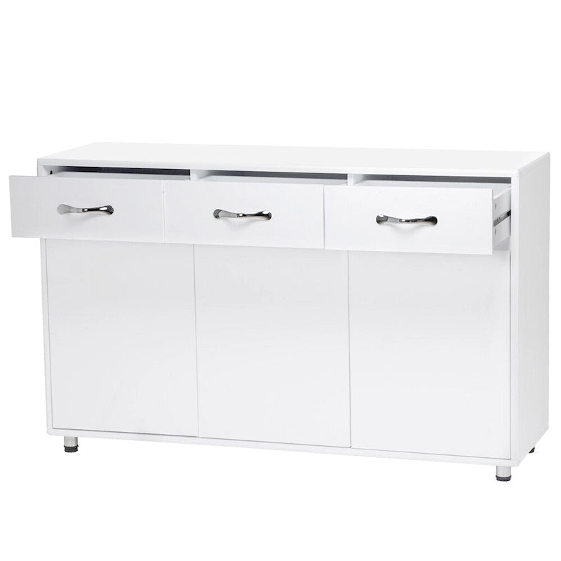 Three Doors White Side Table