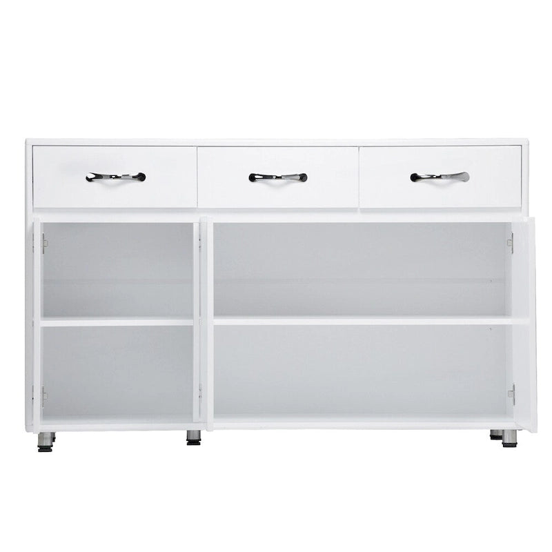 Three Doors White Side Table