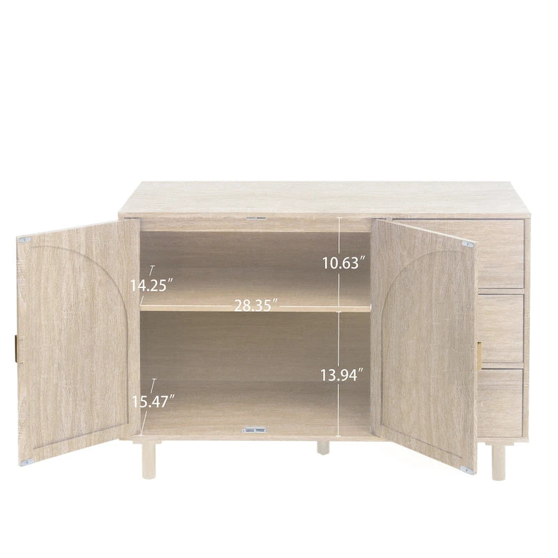 2 Door 3 Drawer Cabinet