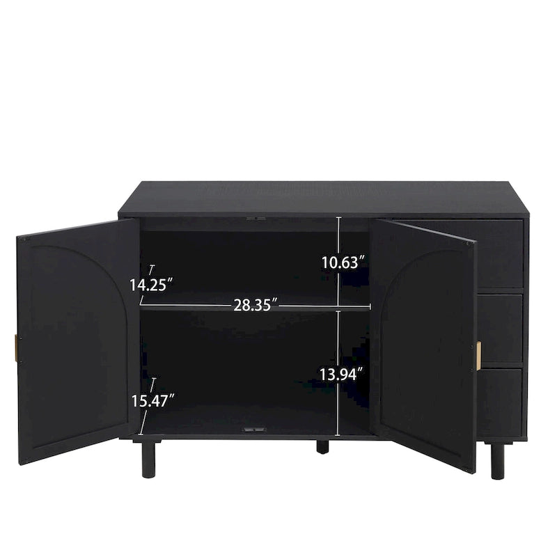 2 Door 3 Drawer Cabinet