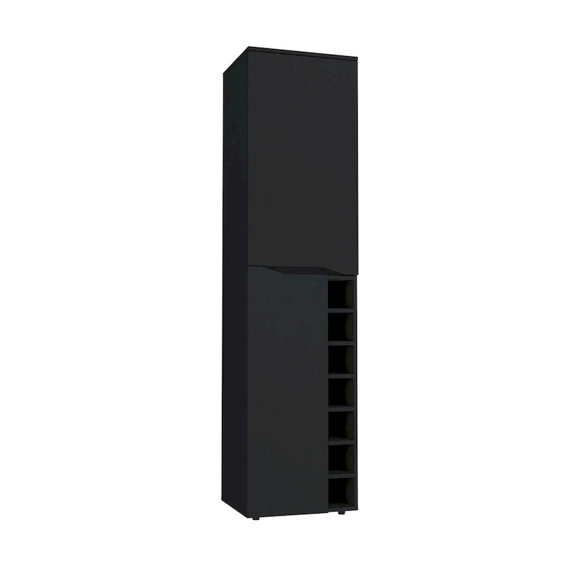 Tall Cabinet for Living Room ,Apartment, Bedroom, Black
