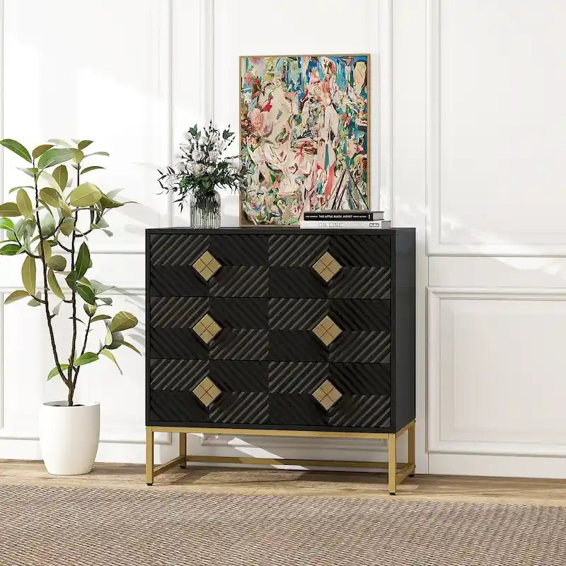 RR 3 Drawer Storage Cabinet