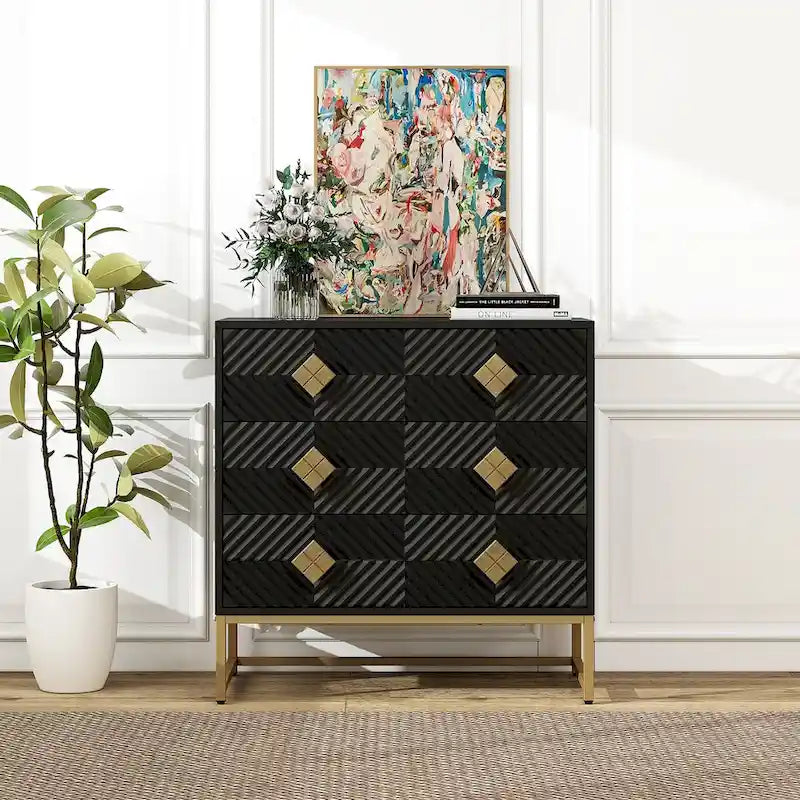 RR 3 Drawer Storage Cabinet