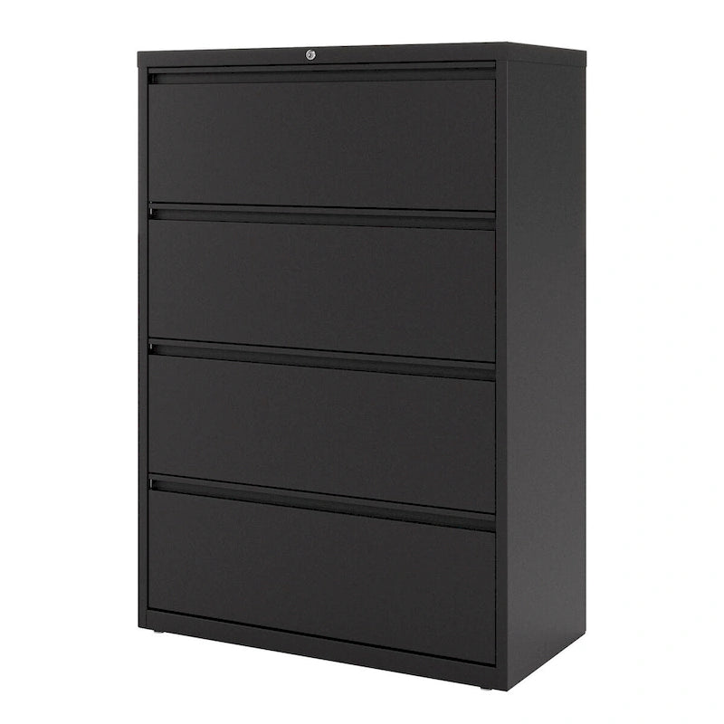 Hirsh 36W 4 Drawer Lateral File Cabinet for Home/Office with Premium Matte Texture Finish