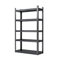 78H 5 Tier Metal Shelves for Storage Garage Shelving 2000LBS Heavy Duty Storage Shelves Adjustable Garage Shelf