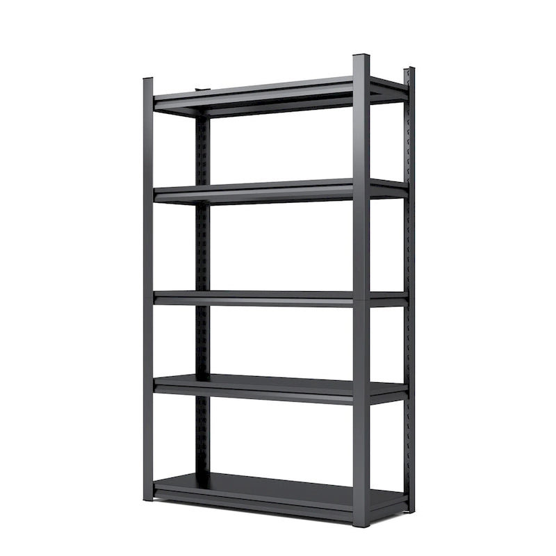 78H 5 Tier Metal Shelves for Storage Garage Shelving 2000LBS Heavy Duty Storage Shelves Adjustable Garage Shelf