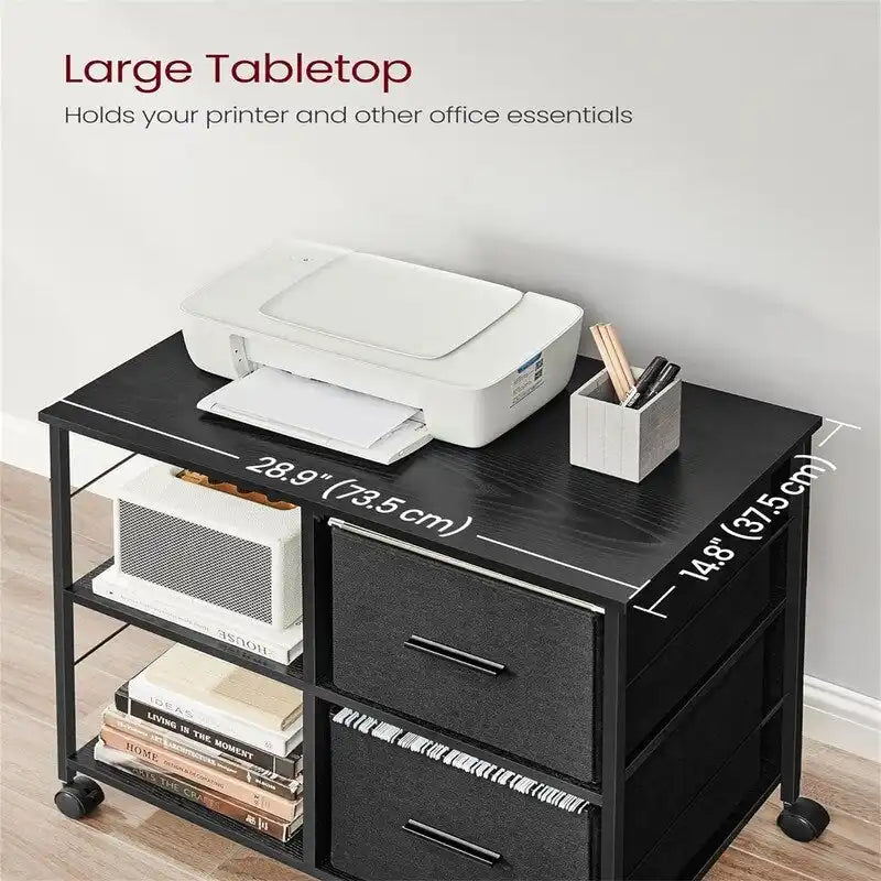 File Cabinet with 2 Drawers