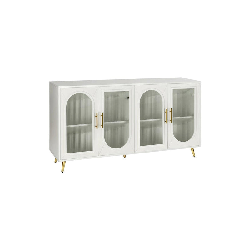 Storage Cabinets with Adjustable Shelves for 65 Inch