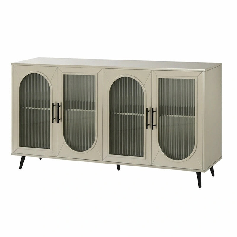 Storage Cabinets with Adjustable Shelves for 65 Inch