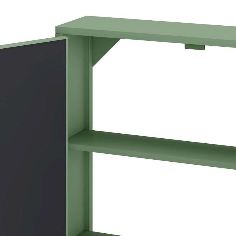 Two Door Wall Cabinet with Mirror