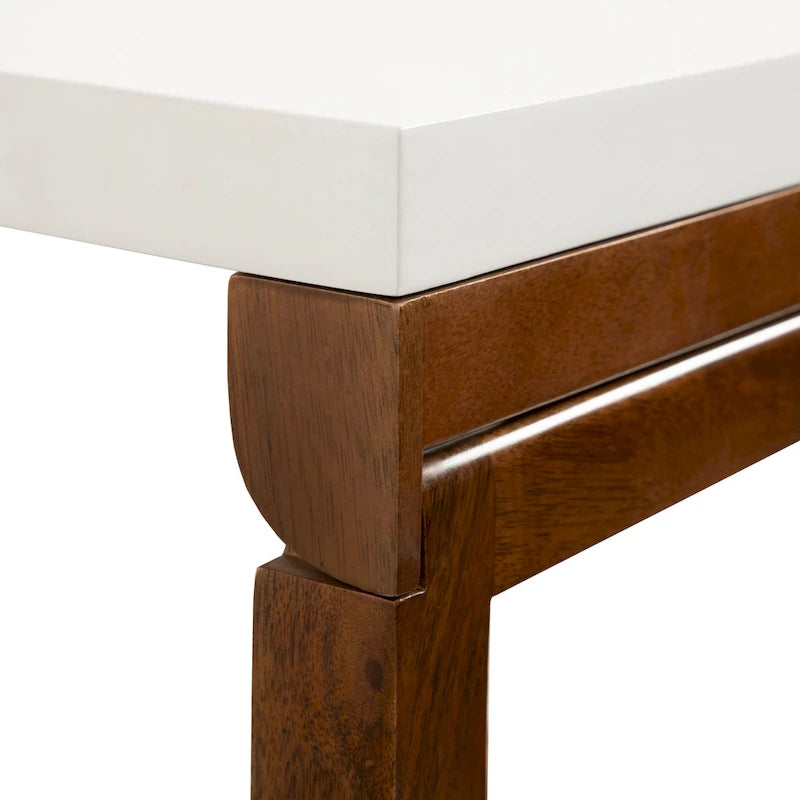 Kate and Laurel Kaya Wood Wall-Mounted Table - 24x33x31