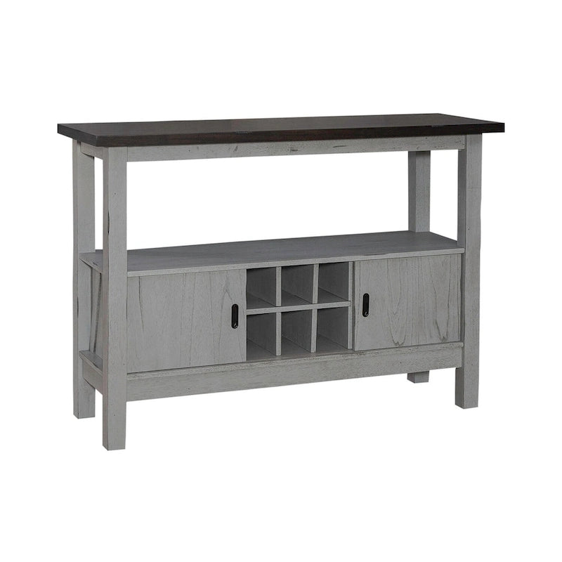 Newport Smokey Gray Carbon Server