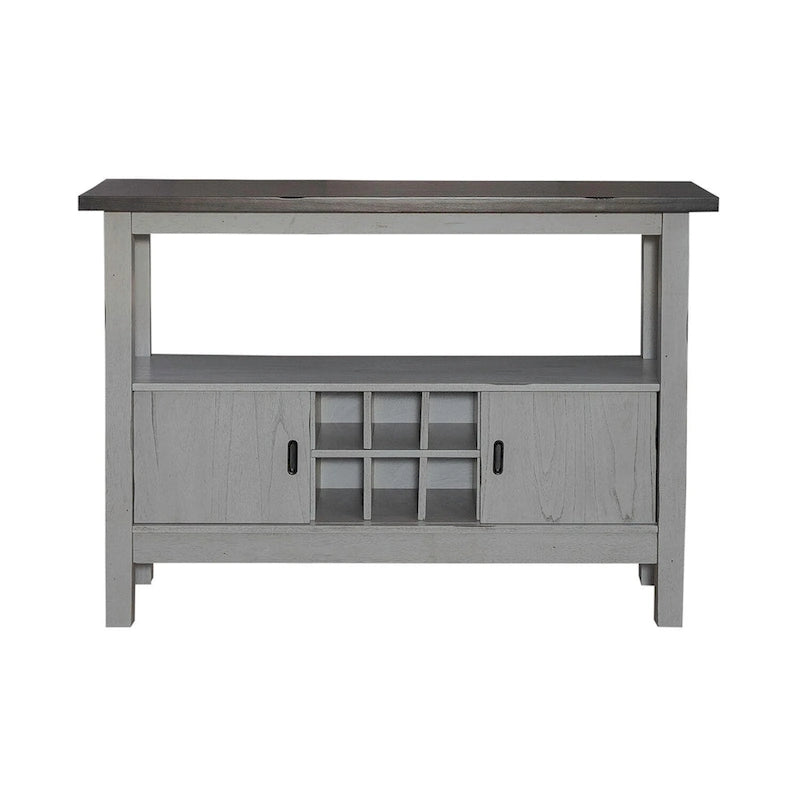 Newport Smokey Gray Carbon Server