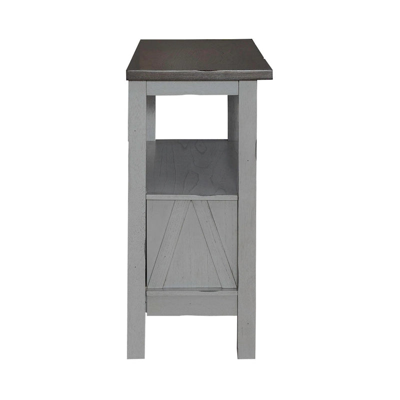 Newport Smokey Gray Carbon Server