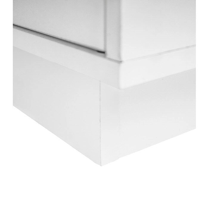 2 Storage Cabinet with Glass Door for Living Room, Dining Room, Study