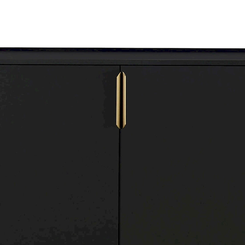Classic Wooden Sideboard with Solid Rubberwood Legs