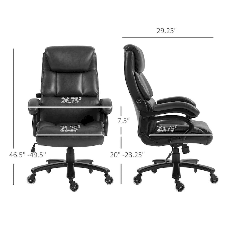 Vinsetto PU Leather Office Chair