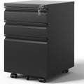 3 Drawer Mobile File Cabinet