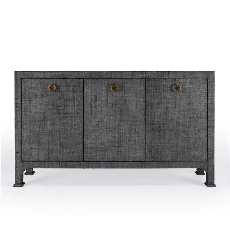 Chatham 3-Door Raffia 60 Sideboard