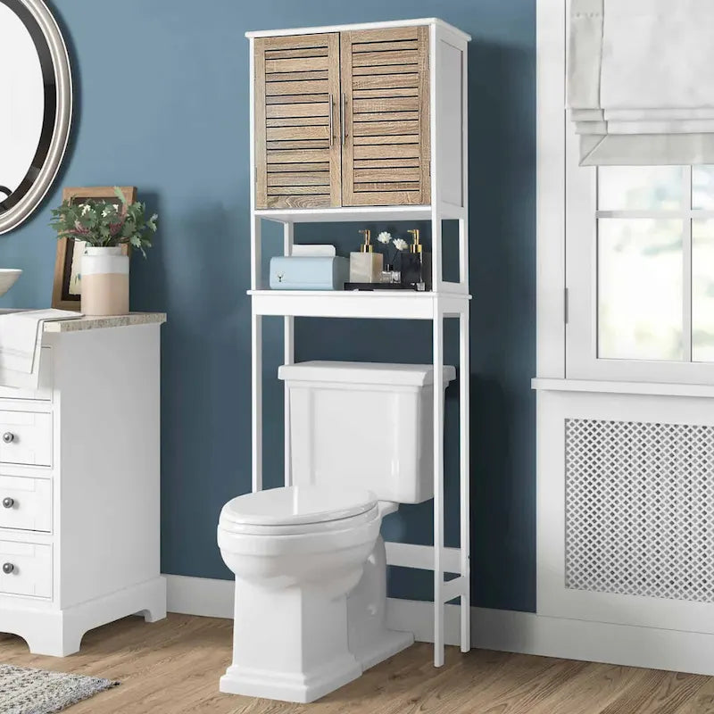 Stockholm Over The Toilet Storage Cabinet Space Saver - 24.80L x 9W x 70.50H