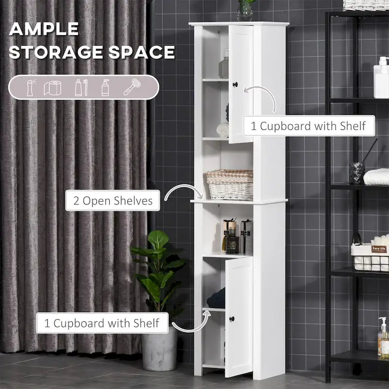 Tall Bathroom Storage Cabinet